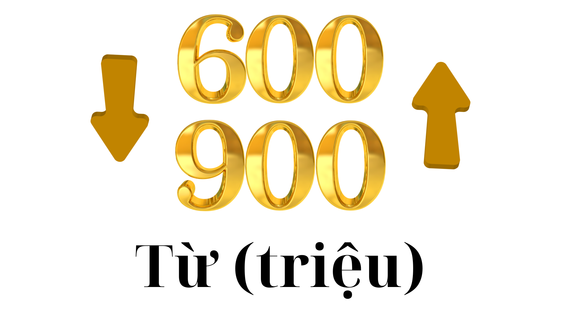 Từ 600 - 900 triệu